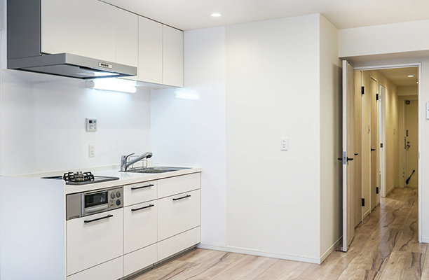 キッチンや内装の写真